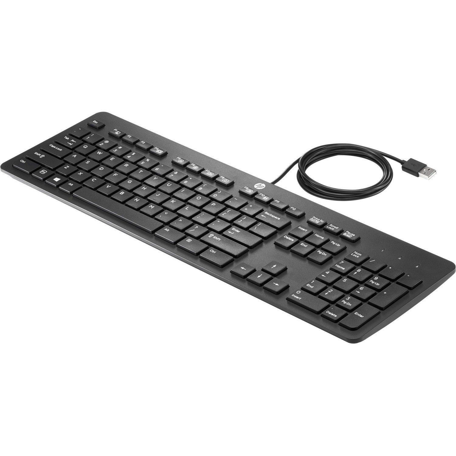 HP Keyboard - Cable Connectivity - USB Interface - Turkish