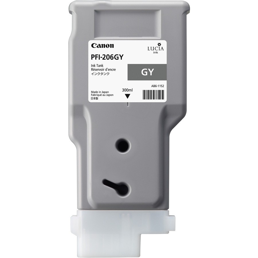 Canon PFI-206GY Original Inkjet Ink Cartridge - Grey Pack