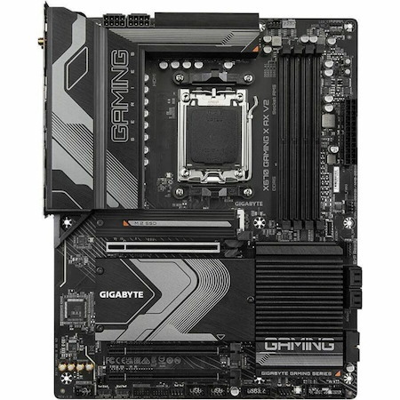 GIGABYTE Ultra Durable X670 GAMING X AX V2 Gaming Desktop Motherboard - AMD X670 Chipset - Socket AM5 - ATX