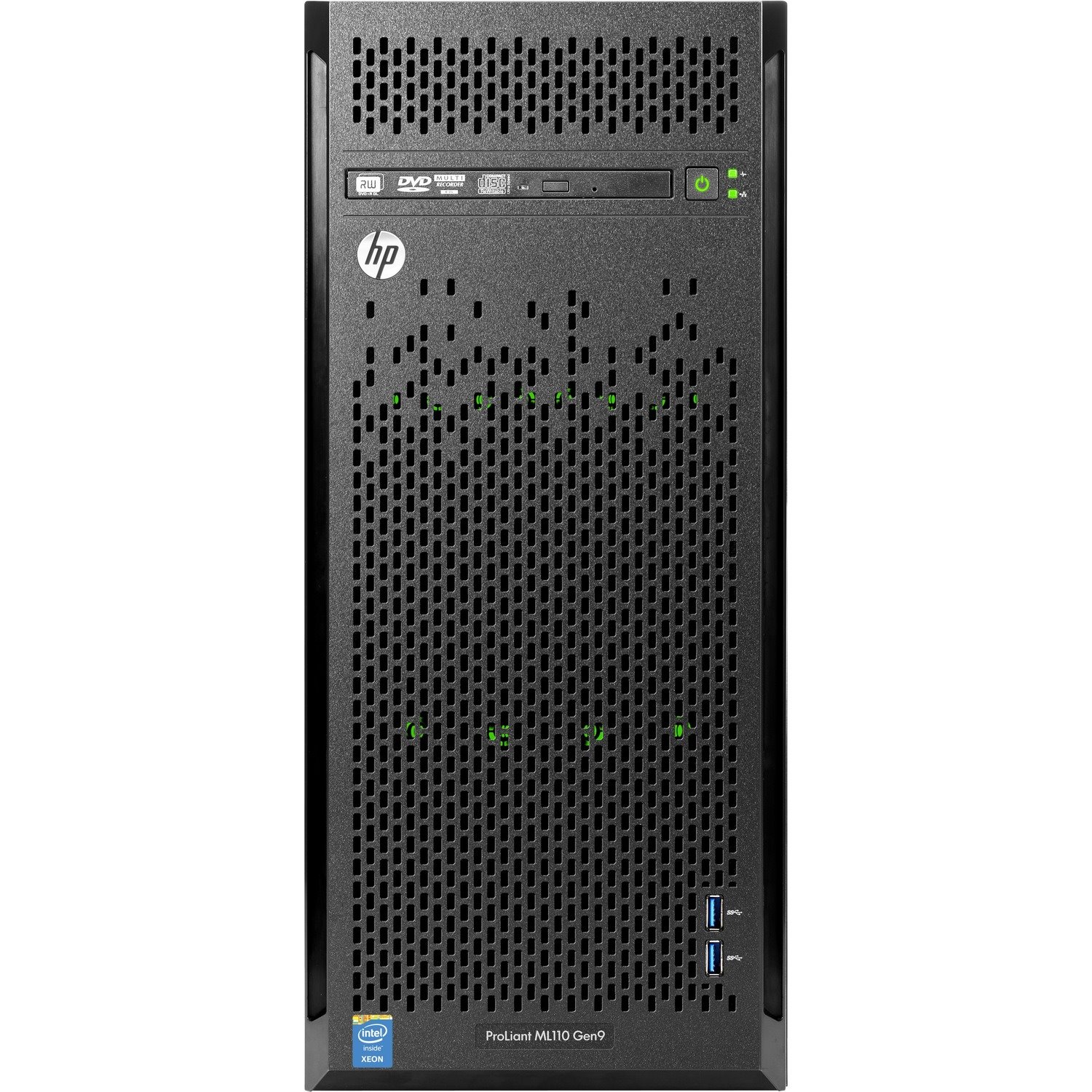 HPE ProLiant ML110 G9 4.5U Tower Server - 1 Xeon E5-2603 v3 1.60 GHz - 8 GB RAM - Serial ATA/600 Controller