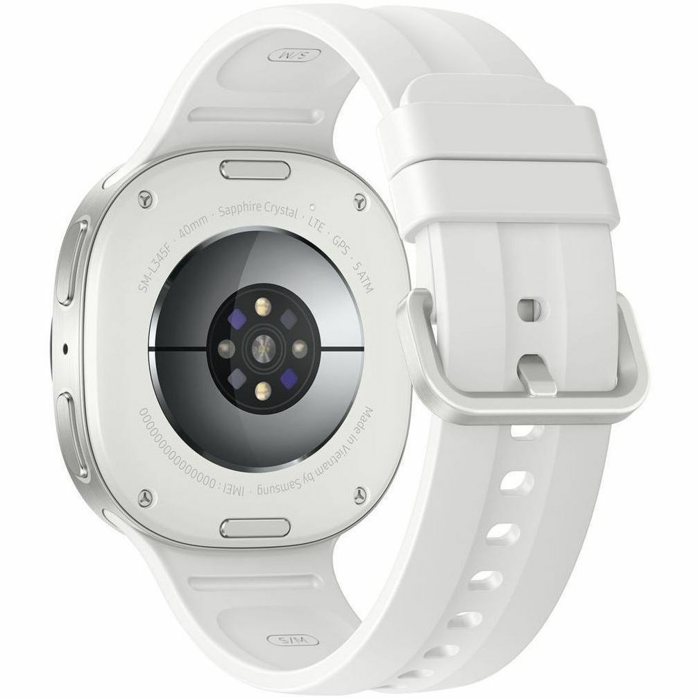 Samsung Galaxy Watch9 SM-L345F Smart Watch - 42.70 mm Case Height - 40.40 mm Case Width - Cream Body Color - Cream Band Color - Armor Aluminum Case Material - Wireless LAN - 4G - LTE, UMTS