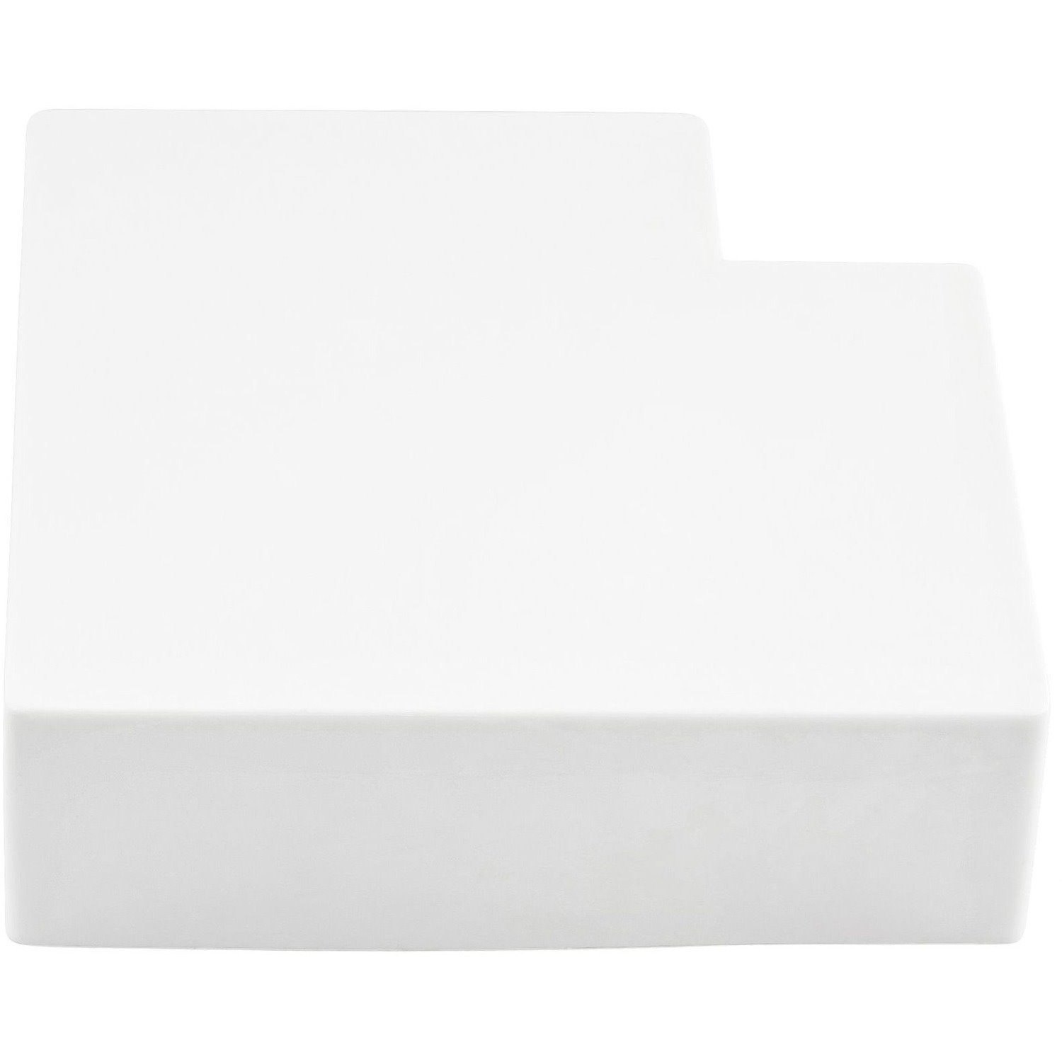 StarTech.com 20 Cable Raceway L Connectors for CBMCWD5020 - 90 Degree Flat L Type - Lateral Elbow - Cable Management Accessories - UL