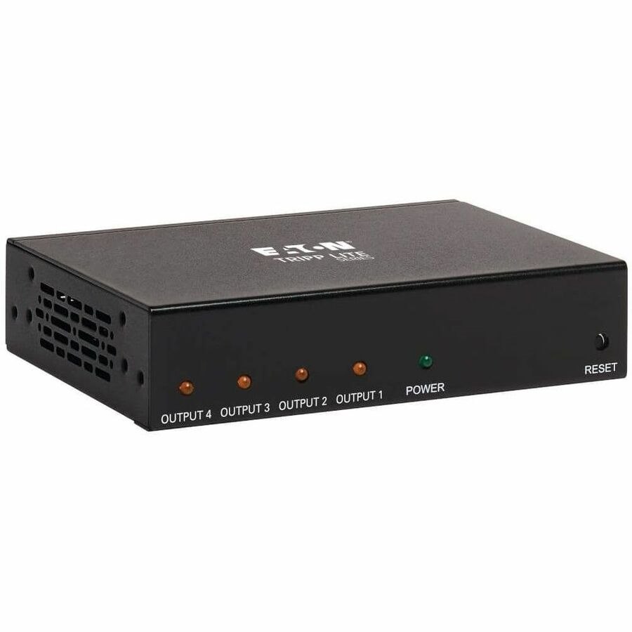 Eaton Tripp Lite Series 4-Port HDMI Splitter - 4K @ 60 Hz, 4:4:4, Multi-Resolution Support, HDR, HDCP 2.2, TAA