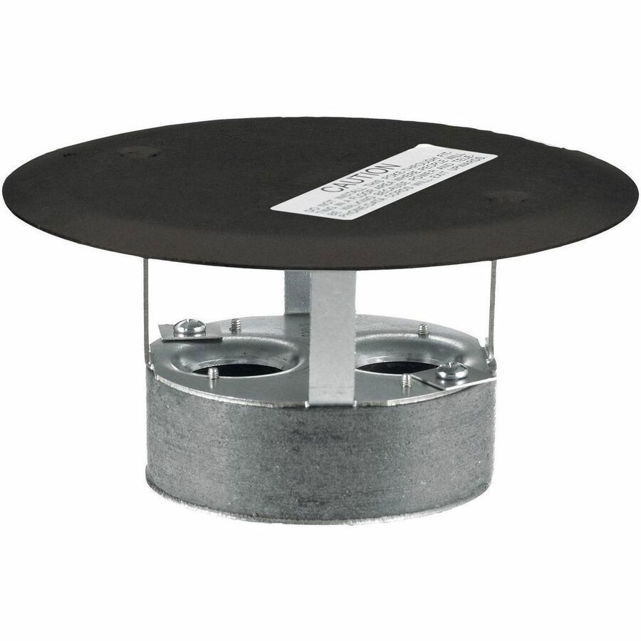 Hubbell Premise Wiring SystemOne, Abandonment Plug, 4" Core Hole, Black Cover