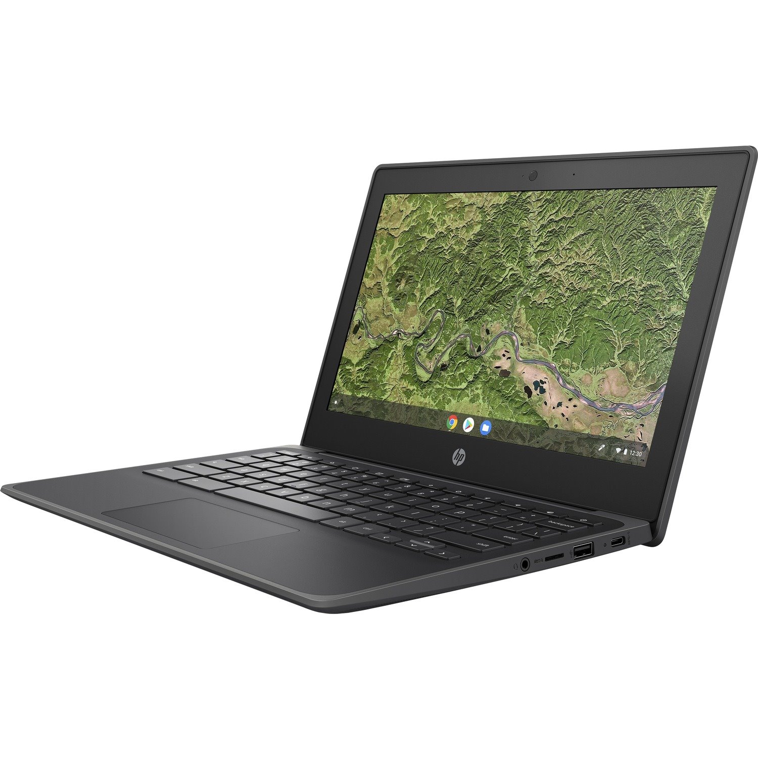 HP Chromebook 11A G8 EE 11.6" Rugged Chromebook - HD - AMD A-Series A4-9120C - 4 GB - 32 GB Flash Memory - Chalkboard Gray