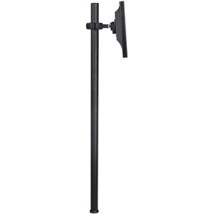 Atdec SD-DP-1150 Pole Mount for Flat Panel Display - Black