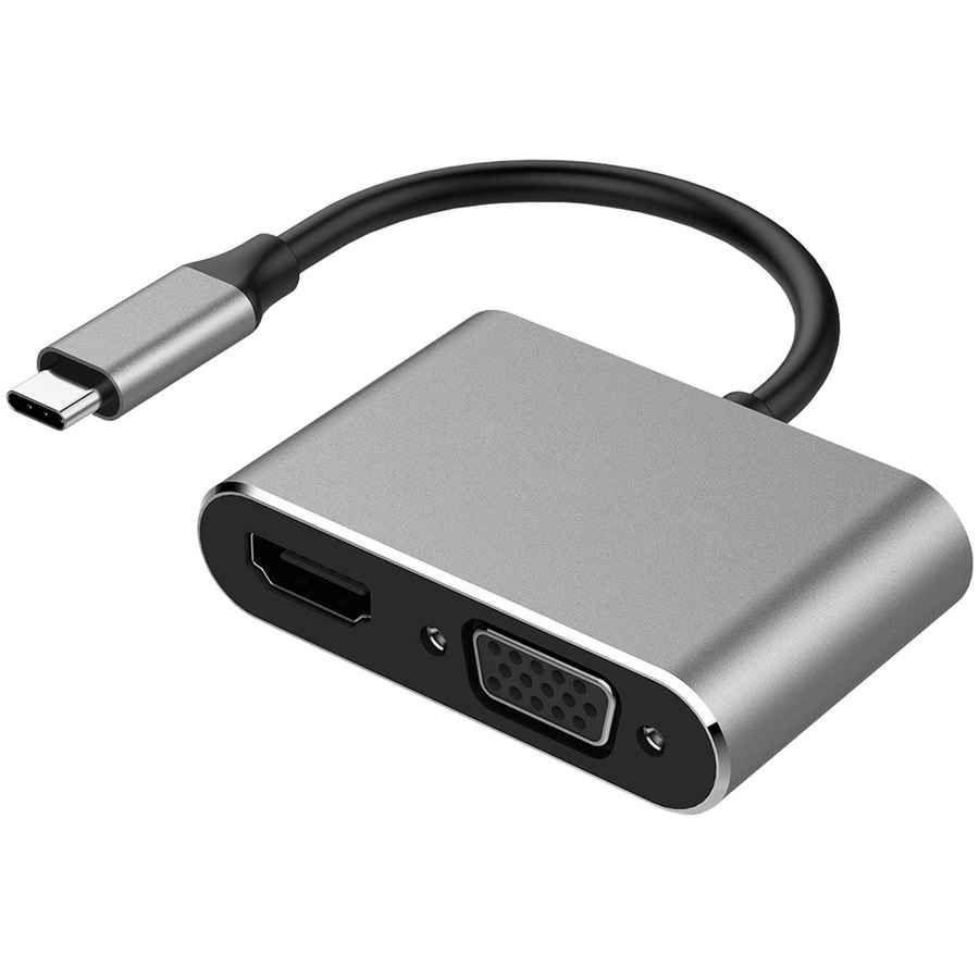 4XEM's VGA and HDMI 2-in-1 USB-C 4K Dock