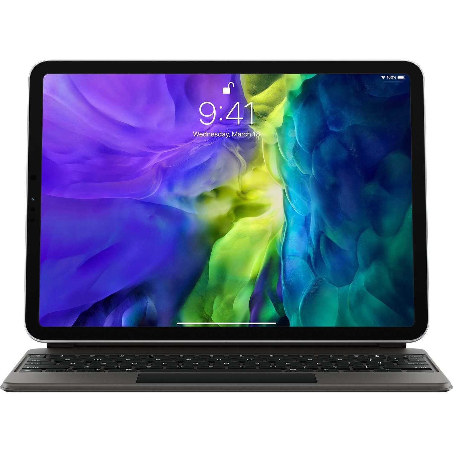 Apple Magic Keyboard/Cover Case for 11" Apple iPad Pro Tablet - English (US) Keyboard - Black