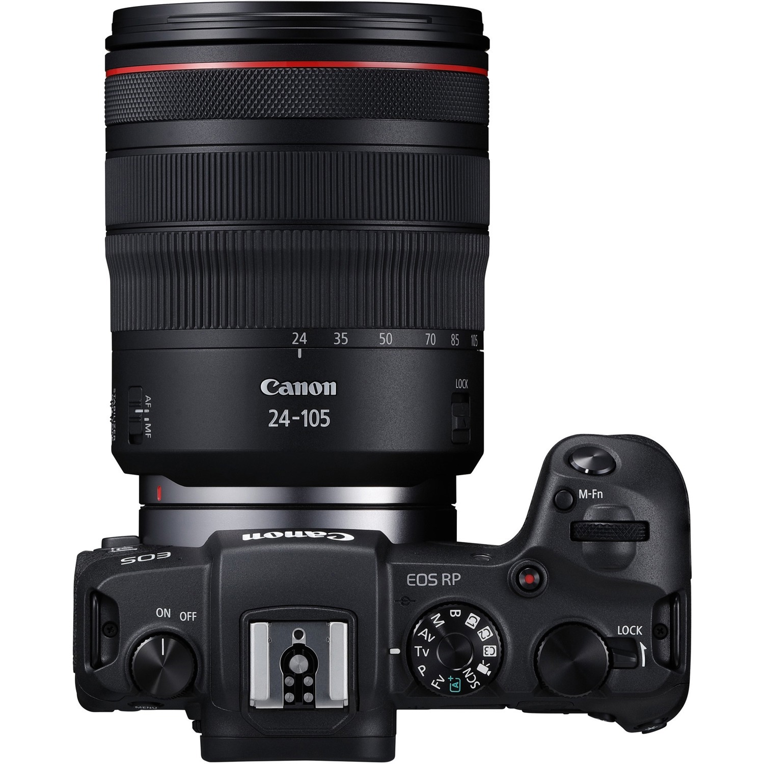 Canon EOS RP 26.2 Megapixel Mirrorless Camera with Lens - 24 mm - 105 mm - Black