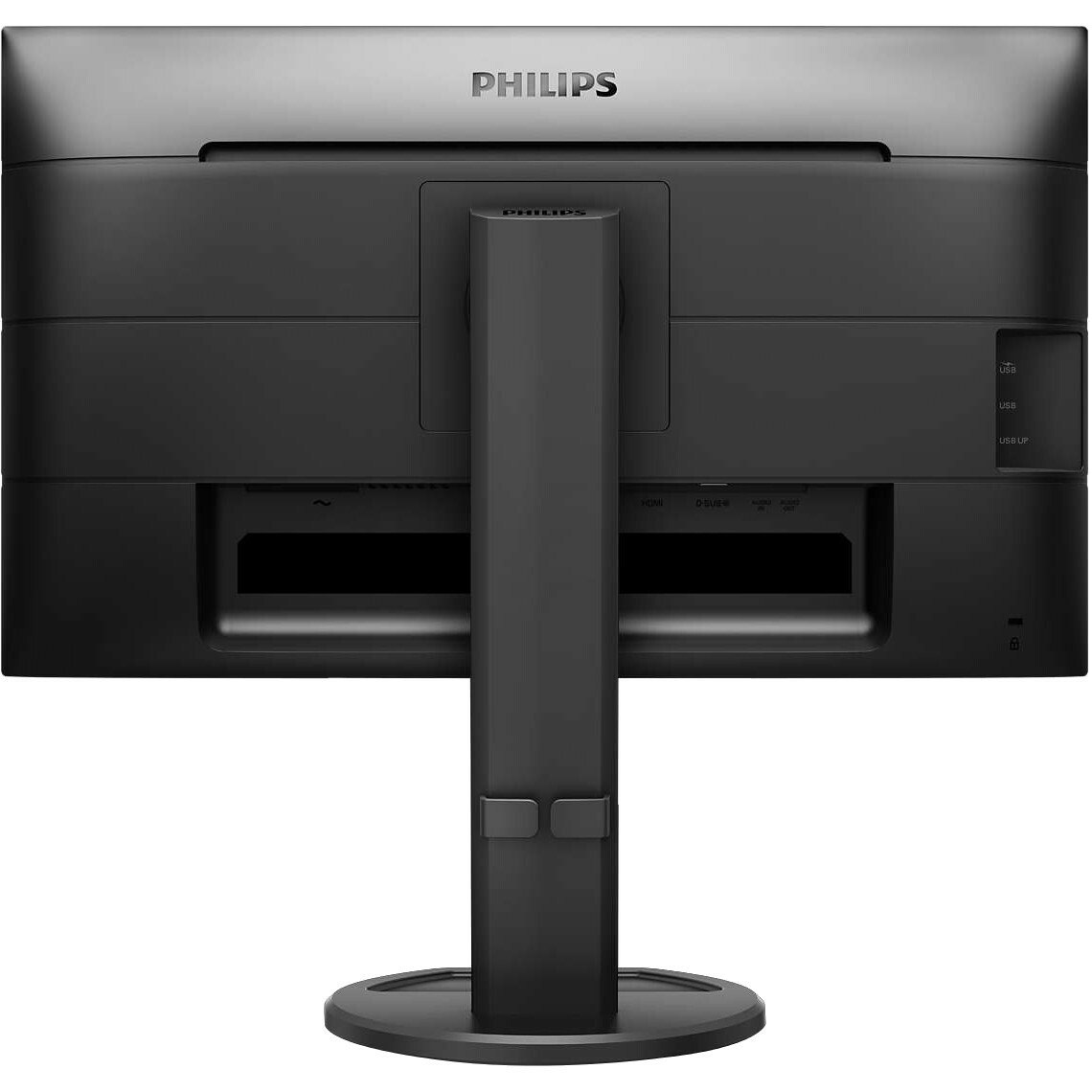 Philips 240B9 24" Class WUXGA LCD Monitor - 16:10 - Textured Black