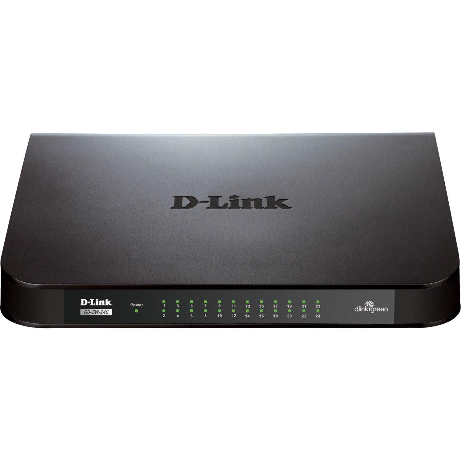 D-Link 24 Ports Ethernet Switch - Gigabit Ethernet - 10/100/1000Base-T