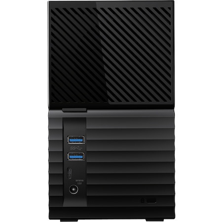 WD My Book Duo WDBFBE0240JBK-AESN 2 x Total Bays DAS Storage System - 24 TB HDD Desktop