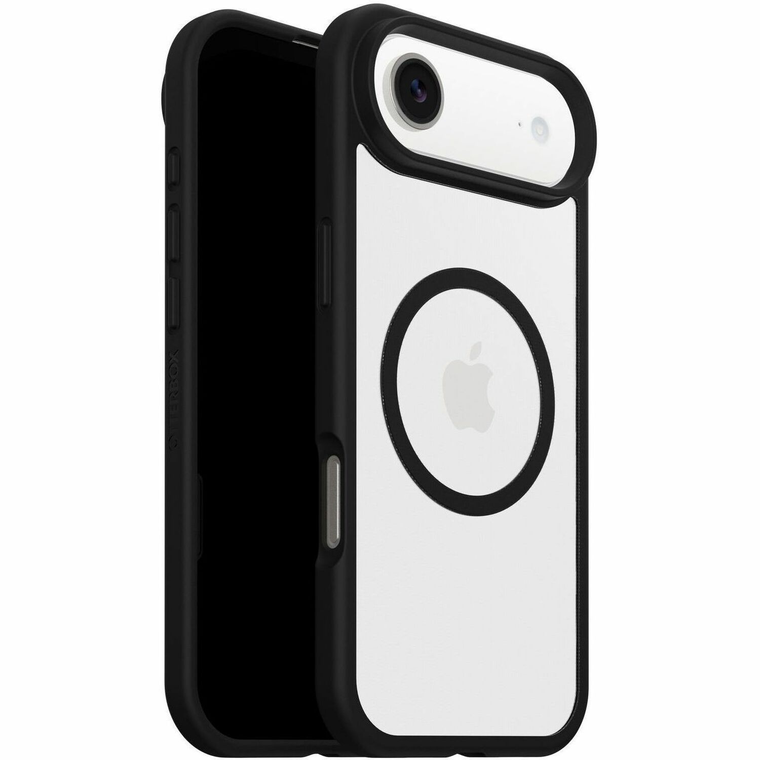 OtterBox React Case for Apple iPhone Air Smartphone - Textured Edges - Black Crystal (Clear/Black) - Retail