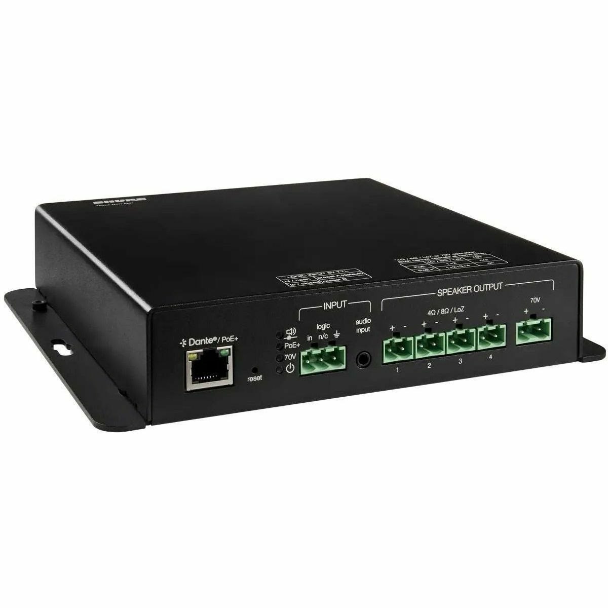 Shure PoE+ Powered Multichannel Amplifier