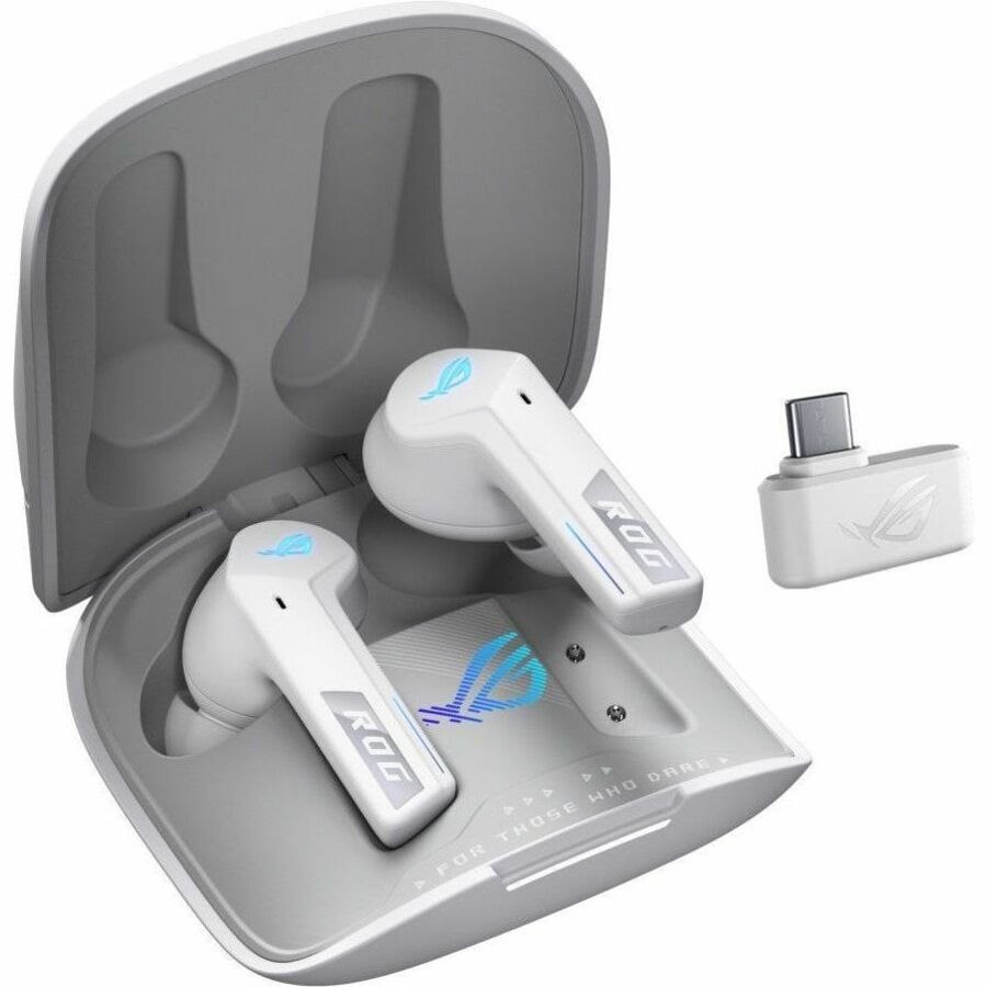 Asus ROG Cetra True Wireless Earbud Stereo Gaming Earset - White