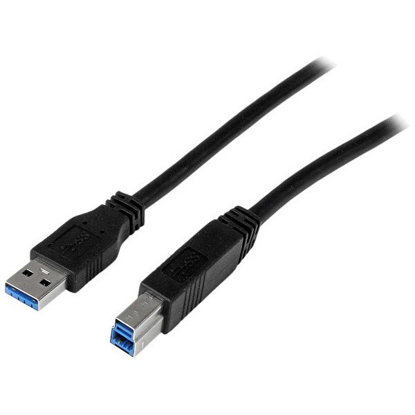 StarTech.com 2m (6 ft) Certified SuperSpeed USB 3.0 (5Gbps) A to B Cable - M/M