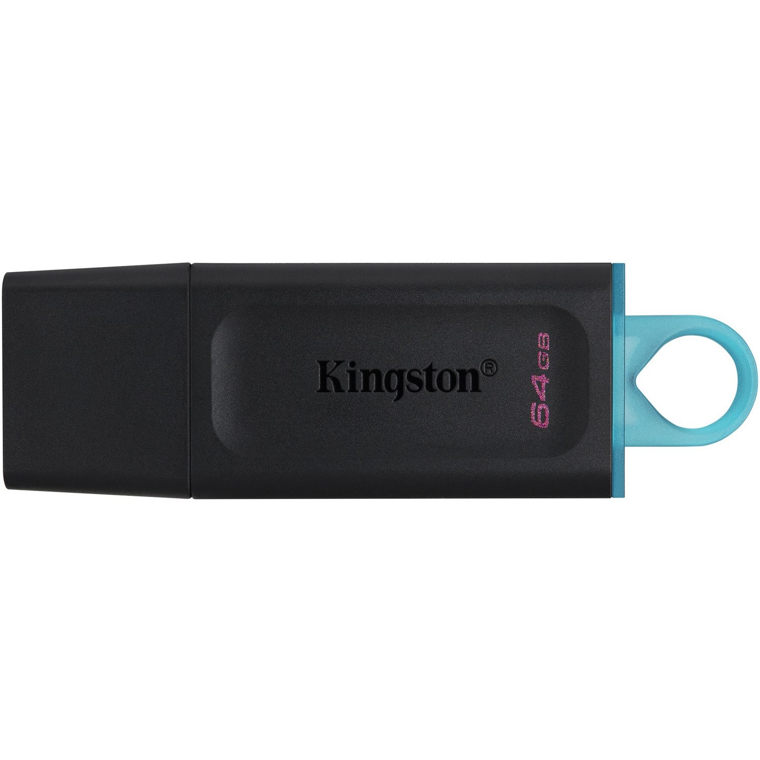 Kingston DataTraveler Exodia DTX 64 GB USB 3.2 (Gen 1) Flash Drive - Black, Teal