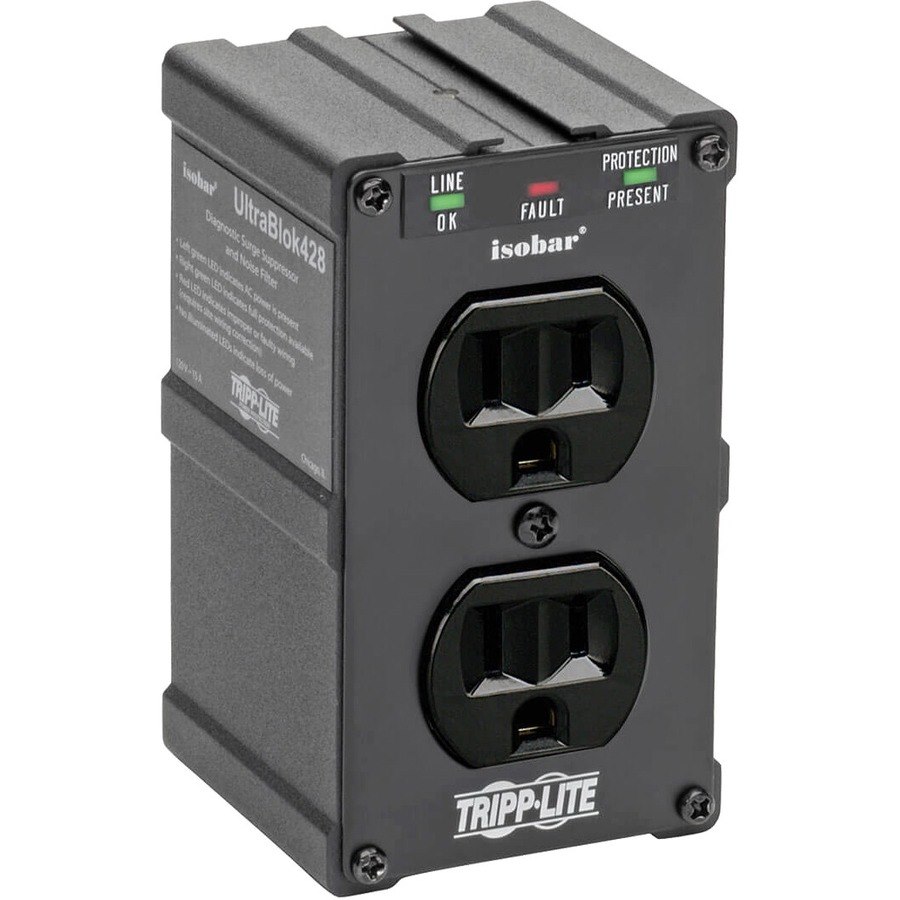 Tripp Lite by Eaton Isobar Surge Suppressor - Direct plug-in surge, spike and line noise protection
