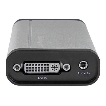StarTech.com DVI to USB C Video Capture Device, USB Capture Card, Windows and Mac, DirectShow Compatible, 1080p 60fps, TAA