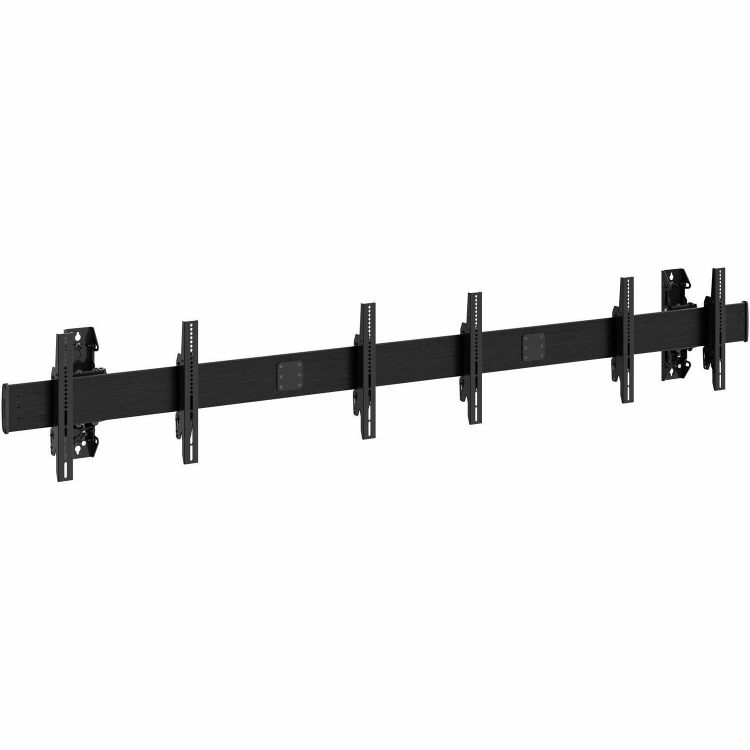 Chief Fusion Large 3x1 Modular Menu Board Wall Mount - For Displays 40-55" - Black