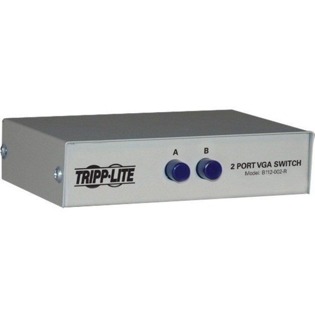 Tripp Lite by Eaton 2-Port Manual VGA/SVGA Video Switch (3x HD15F)