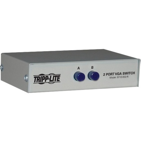 Eaton Tripp Lite Series 2-Port Manual VGA/SVGA Video Switch (3x HD15F)