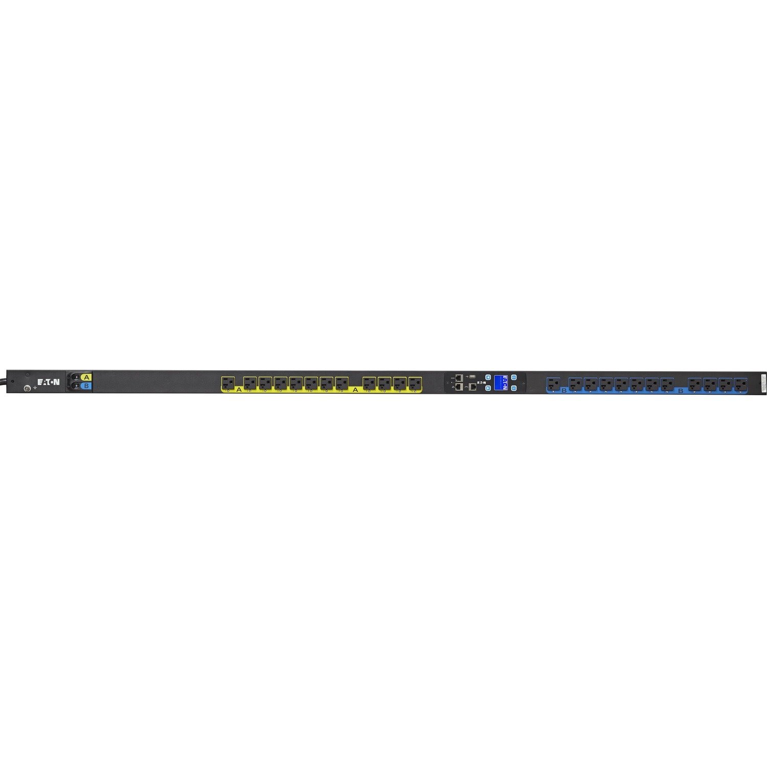 Eaton Managed rack PDU, 0U, L5-30P input, 2.88 kW max, 120V, 24A, 10 foot cord, Single-phase