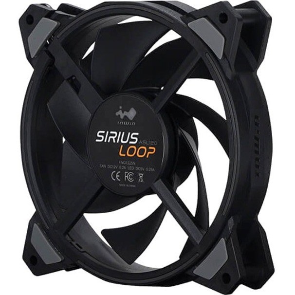 In Win Sirius Loop ASL120FAN-3PK 3 Cooling Fan - Motherboard