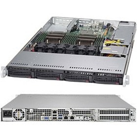 Supermicro SuperServer 6018R-TDW Barebone System - 1U Rack-mountable - Socket LGA 2011-v3 - 2 x Processor Support