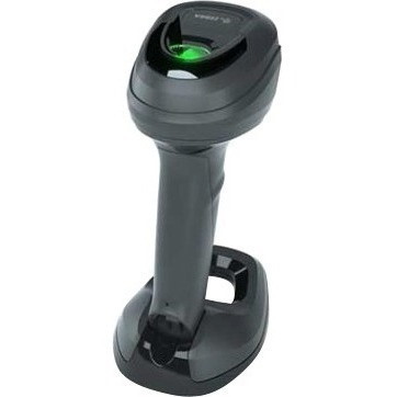 Zebra DS9908 Handheld Barcode Scanner Kit - Cable Connectivity - Midnight Black