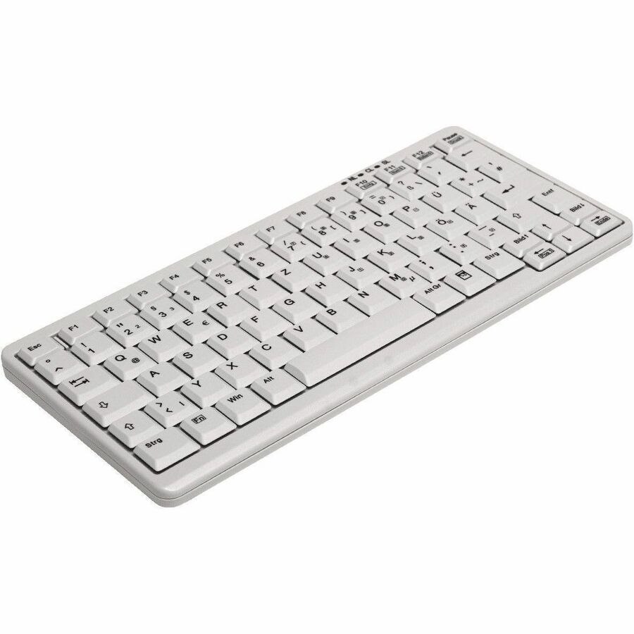 Active Key Keyboard - Cable Connectivity - USB 1.1 Interface - German - White