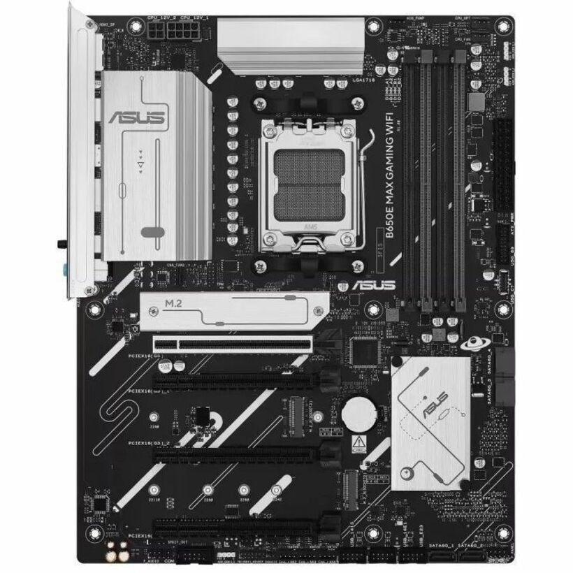 Asus B650E MAX GAMING WIFI Gaming Desktop Motherboard - AMD B650 Chipset - Socket AM5 - ATX