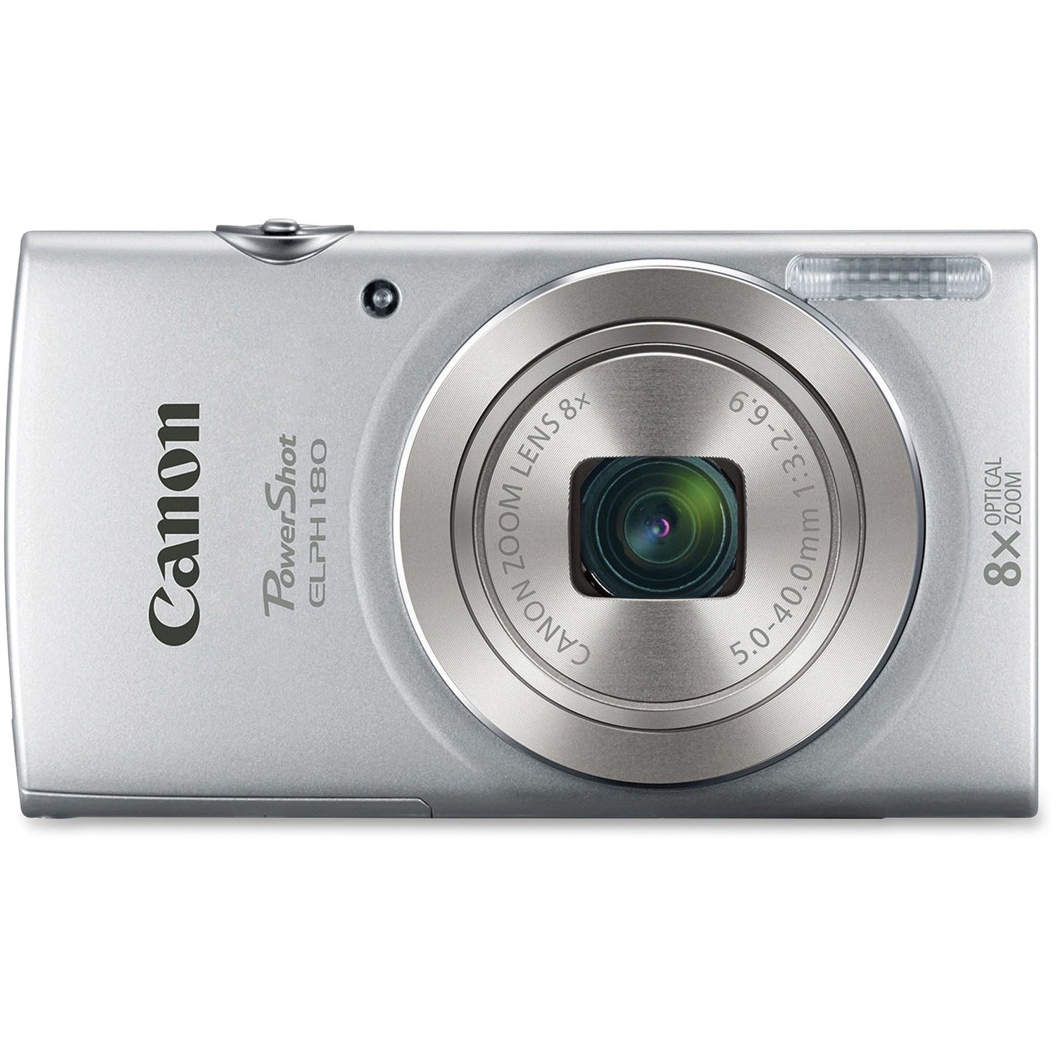 Canon PowerShot 180 20 Megapixel Compact Camera - Silver