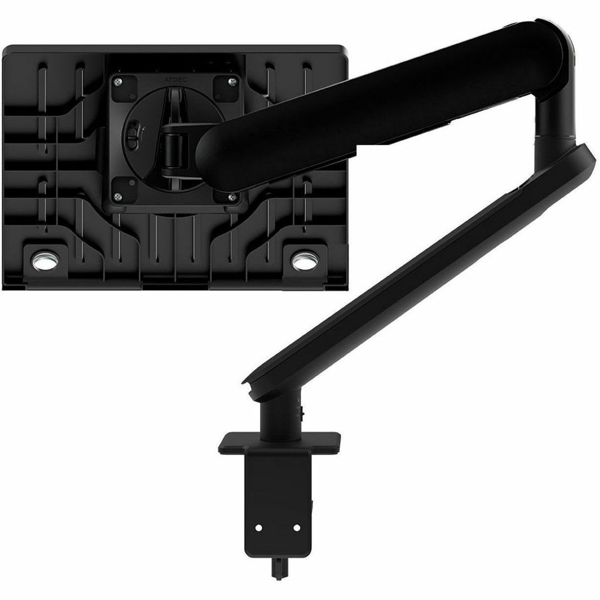 Atdec Ora Mounting Arm for Notebook, Monitor, Keyboard - Black - Horizontal/Vertical