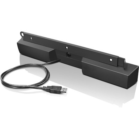 Lenovo - Open Source 2.0 Speaker System - 2.50 W RMS - Black