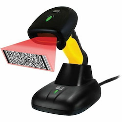 Adesso Bluetooth & 2.4Ghz Wireless Antimicrobial & Waterproof 2D Barcode Scanner