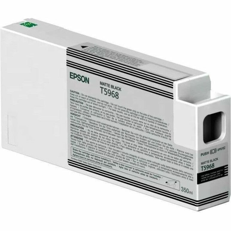 Epson UltraChrome HDR T59680N Original Inkjet Ink Cartridge - Single Pack - Matte Black - 1 Pack