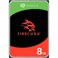 Seagate FireCuda ST8000DXA01 8 TB Hard Drive - 3.5" Internal - SATA (SATA/600) - Conventional Magnetic Recording (CMR) Method