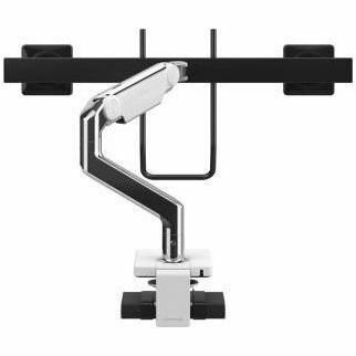 Humanscale M8.1 Mounting Arm for Monitor, Charging Station - Polished Aluminum, White