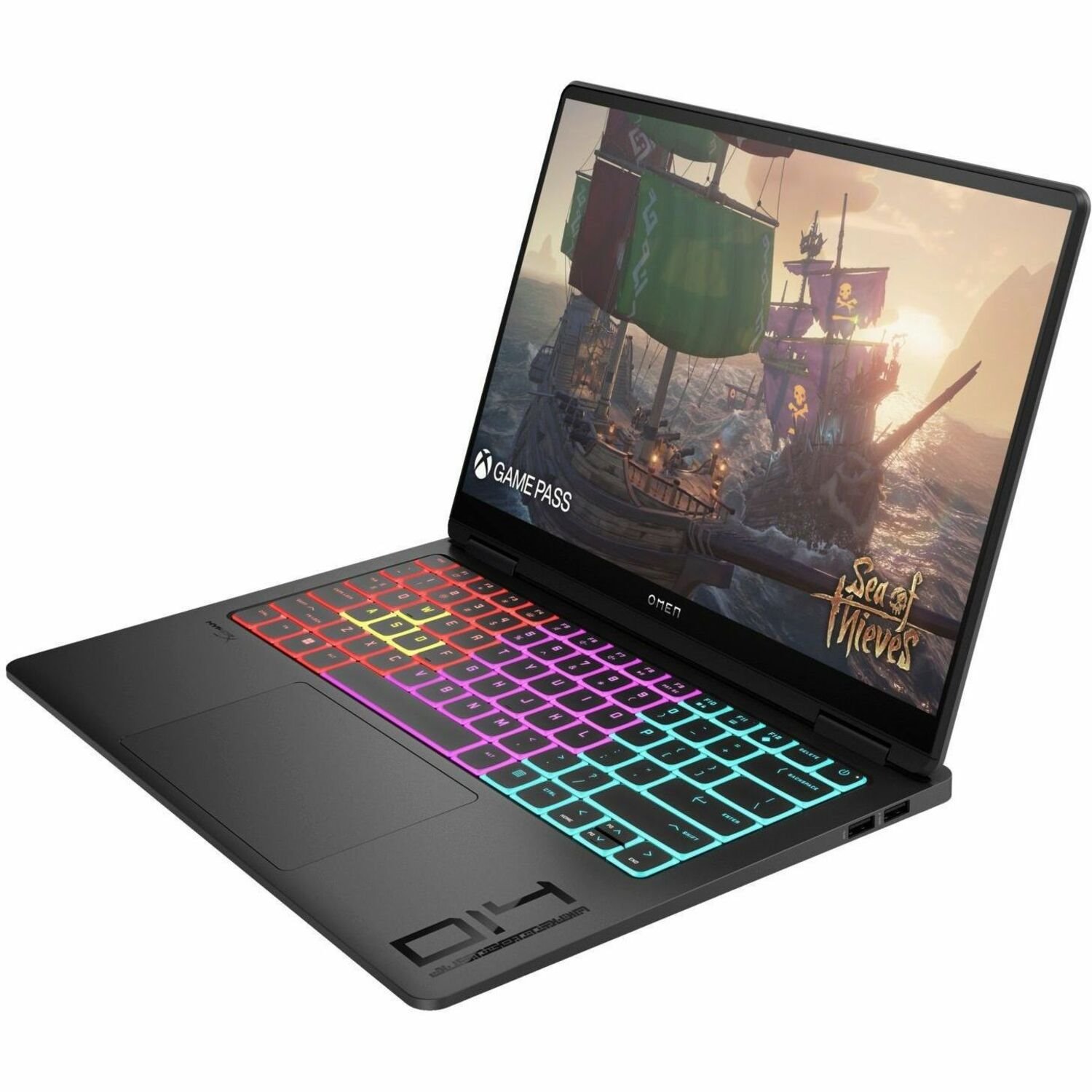 OMEN Transcend 14-fb0000 14-fb0000ca 14" Notebook - 2.8K - Intel Core Ultra 9 185H - 32 GB - 1 TB SSD - Shadow Black Aluminum