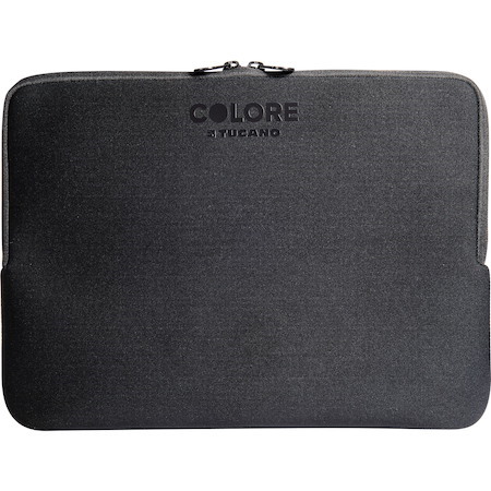 Tucano Colore Second Skin Carrying Case (Sleeve) for 31.8 cm (12.5") Notebook - Black