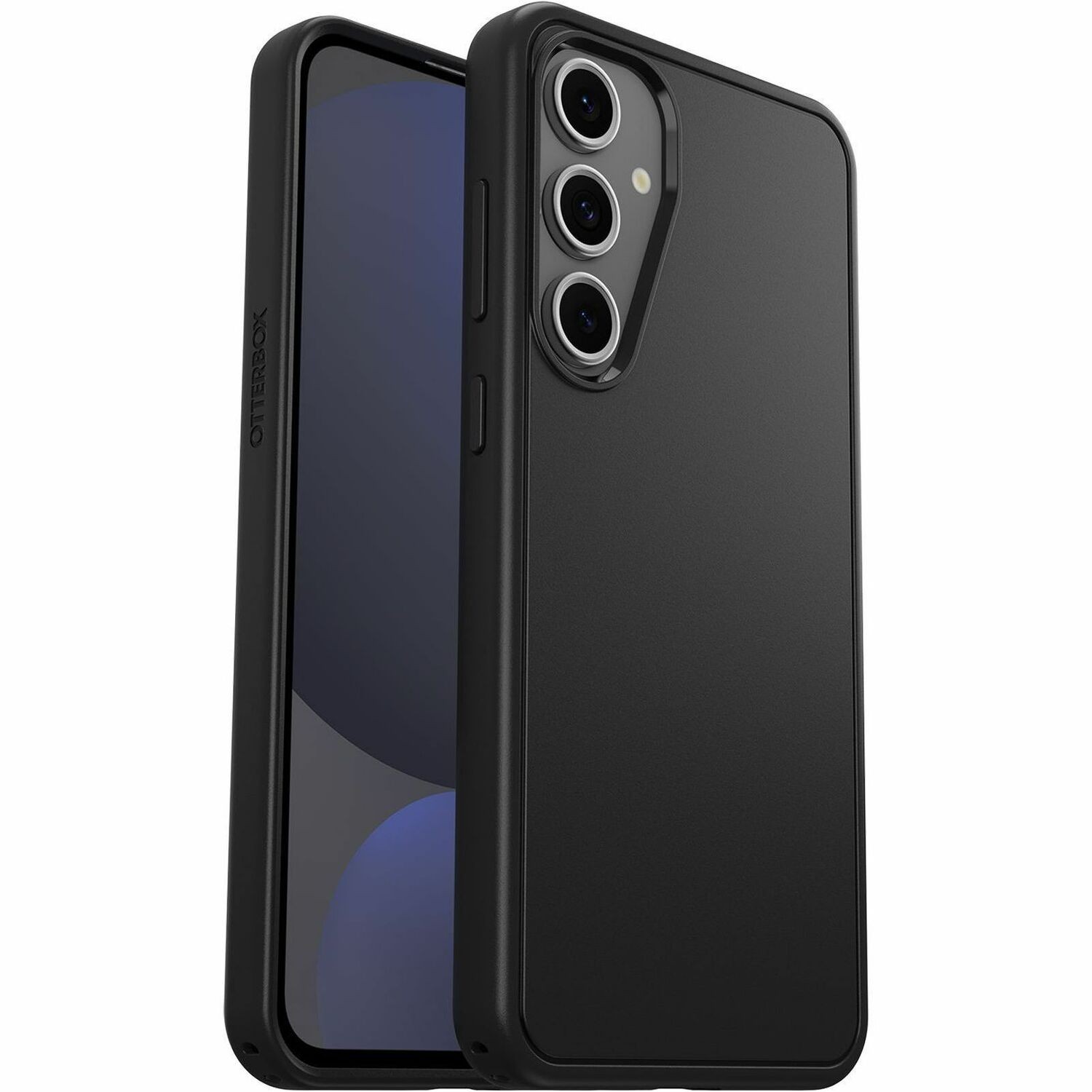 OtterBox Symmetry Samsung Galaxy S24 FE 5G (6.7') Case Black - (77-97072), Antimicrobial, DROP+ 3X Military Standard, Raised Edges, 7 Years Warranty