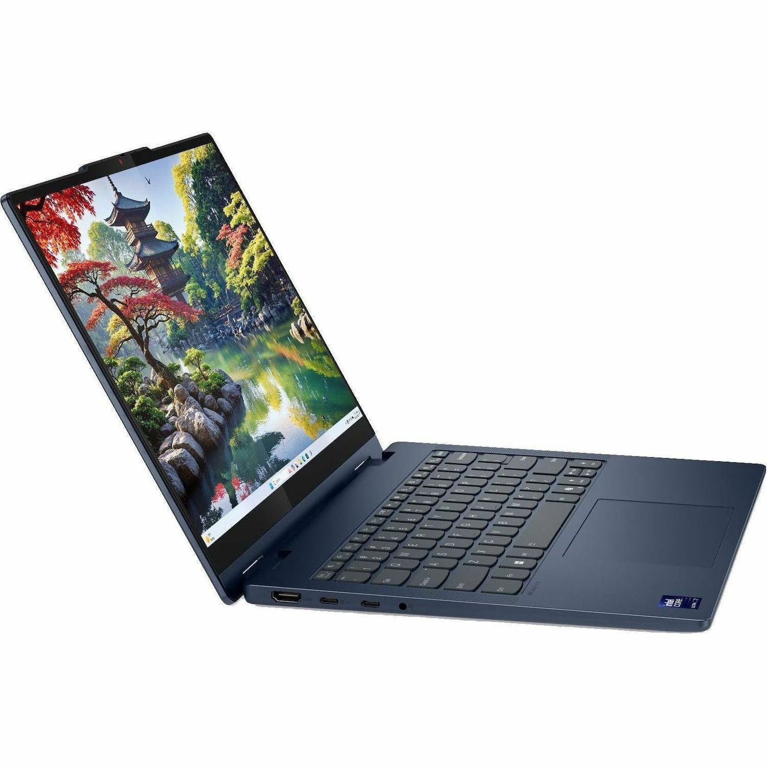 Lenovo IdeaPad 5 16IAL10 83KS0012US 16" Touchscreen Convertible 2 in 1 Notebook - WUXGA - Intel Core Ultra 7 2nd Gen 255U - 16 GB - 1 TB SSD - English (US) Keyboard - Cosmic Blue