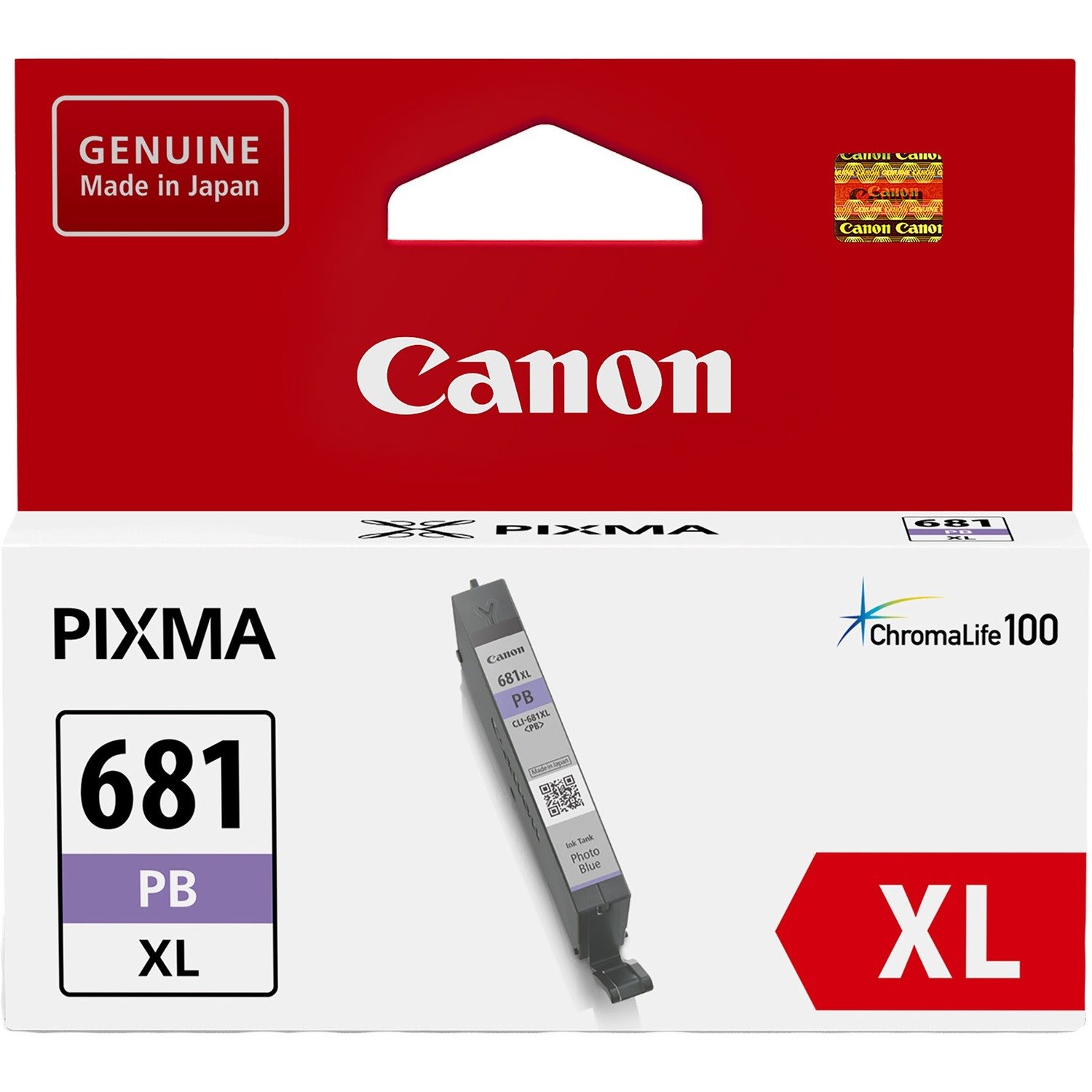 Canon CLI-681 Original High Yield Inkjet Ink Cartridge - Photo Blue Pack