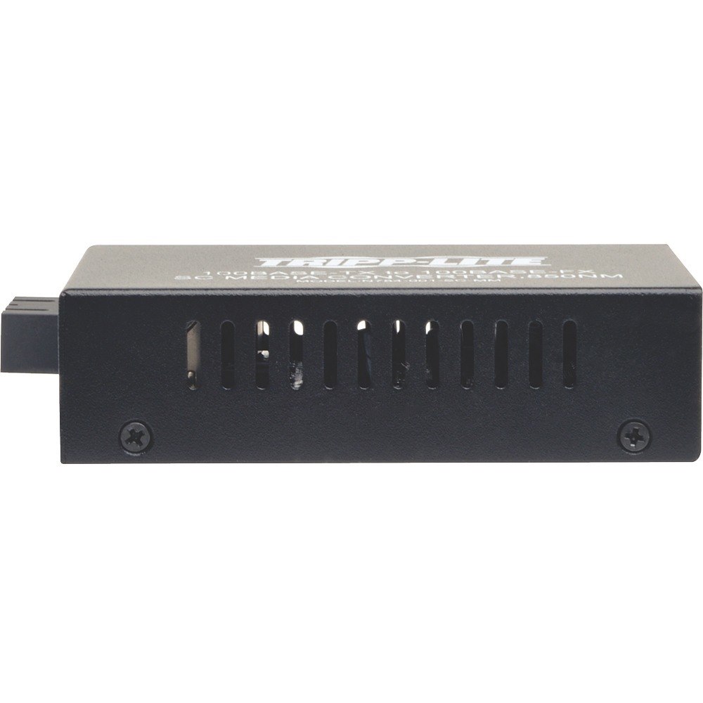 Eaton Tripp Lite Series 10/100 SC Multimode Fiber to Ethernet Media Converter, 550M, 850nm