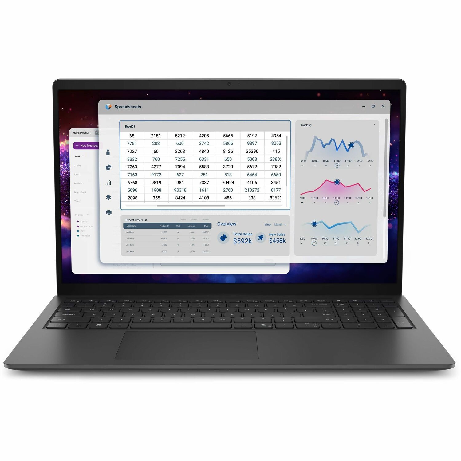 Dell Pro 15 Essential PV15260 15.6" Notebook - Full HD - 60 Hz - Intel Core Ultra 5 Series 2 235U - 16 GB - 512 GB SSD - English Keyboard - Carbon Black
