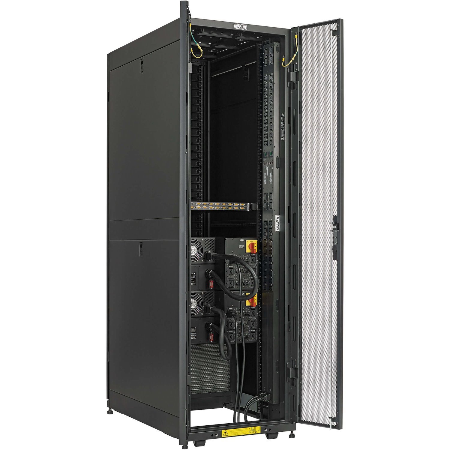 Eaton Tripp Lite Series EdgeReady&trade; Micro Data Center - 34U, (2) 6 kVA UPS Systems (N+N), Network Management and Dual PDUs, 208/240V or 230V Assembled/Tested Unit