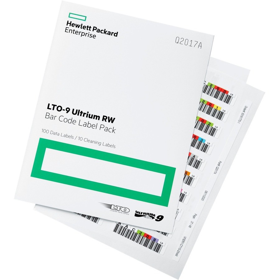 HPE LTO-9 45TB RW CUSTOM LABEL 20 CARTRIDGE
