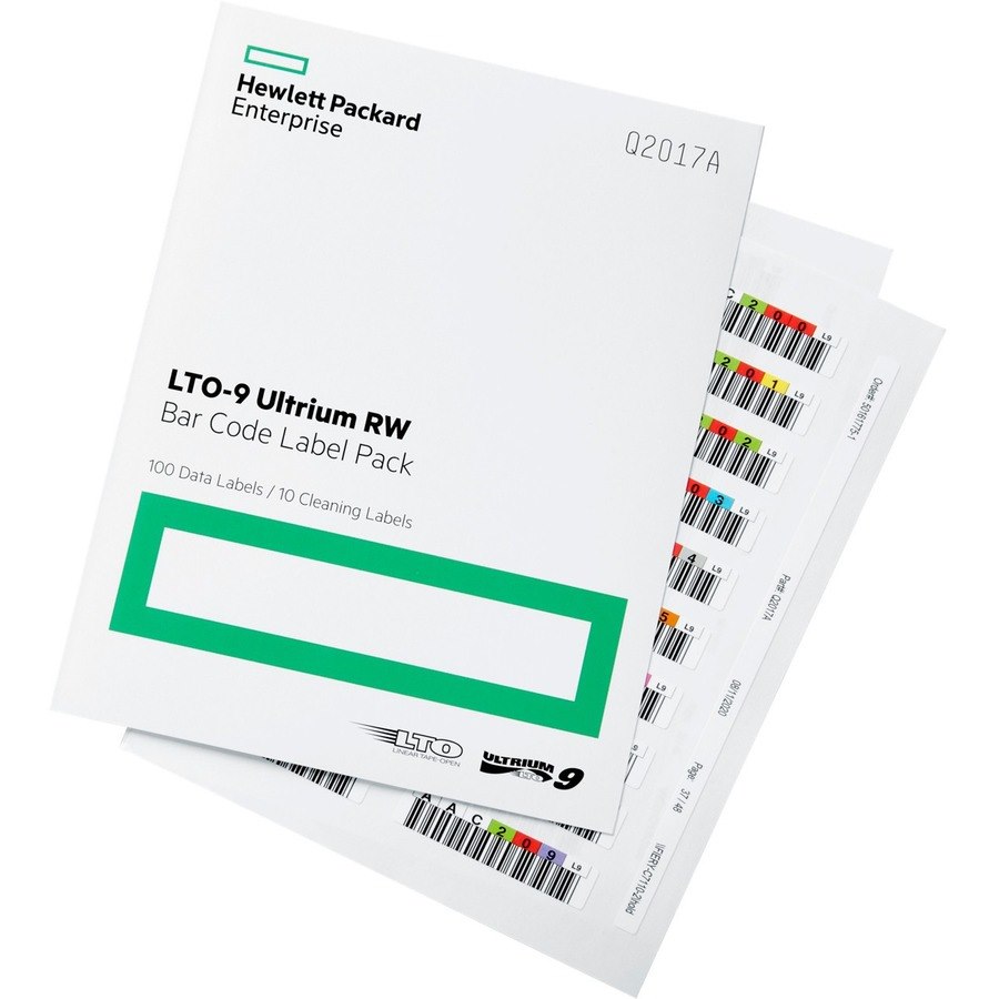 HPE Data Cartridge LTO-9 - Rewritable - Labeled - 20 Pack