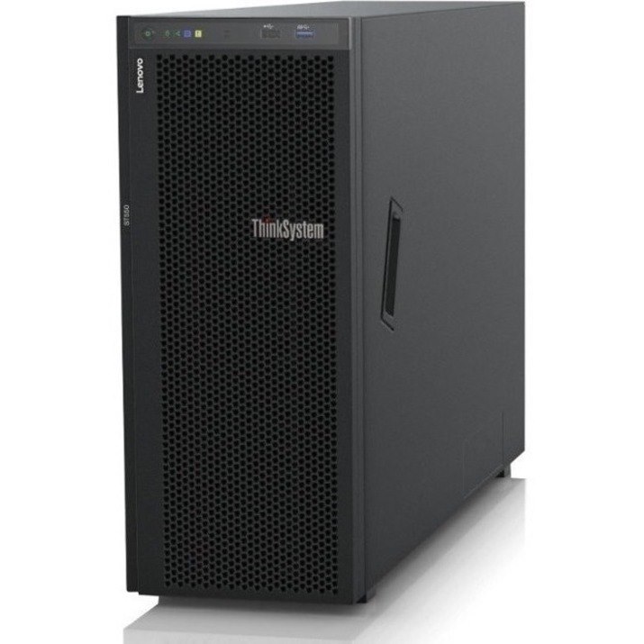 Lenovo ThinkSystem ST550 7X10A0AKAU 4U Tower Server - 1 x Intel Xeon Silver 4210 2.20 GHz - 32 GB RAM - 12Gb/s SAS, Serial ATA/600 Controller